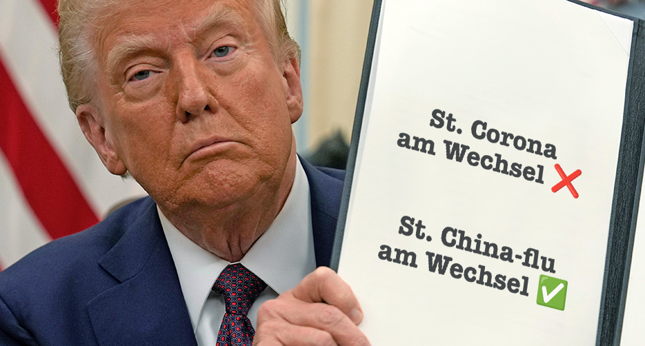 St. Corona am Wechsel - St. China-flu am Wechsel