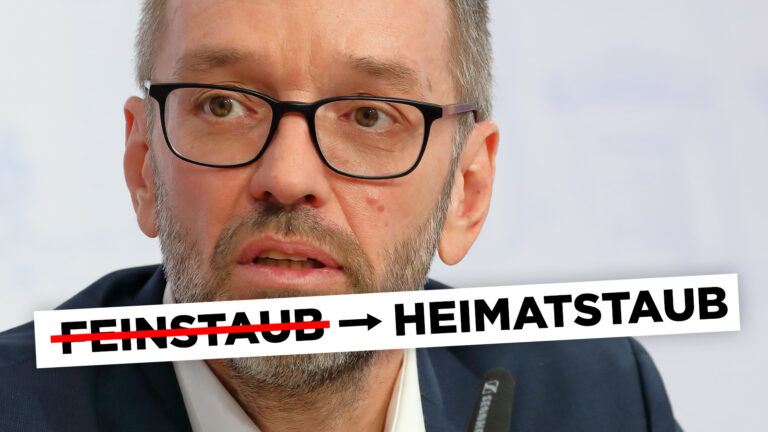 Das Bild zeigt Herbert Kickl.
