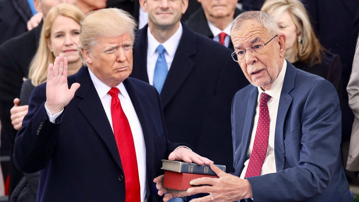 Bisher härtester Job: Van der Bellen muss Trump angeloben