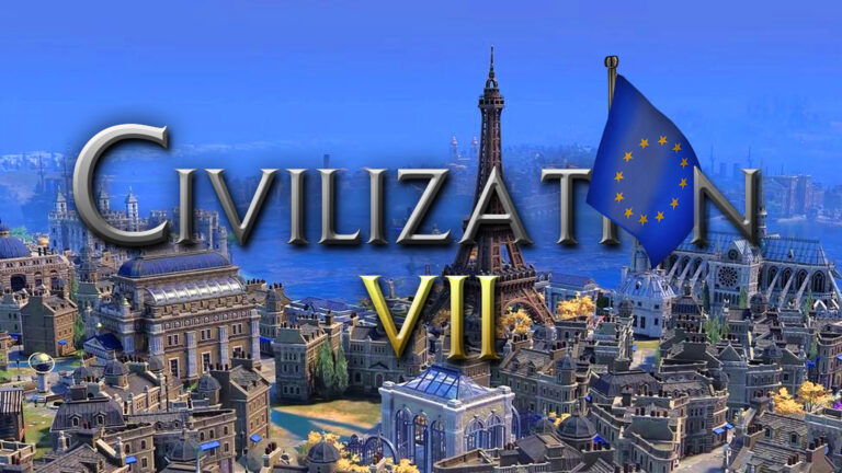 Das Bild zeigt einen Screeshot und das Logo des Spiels.
