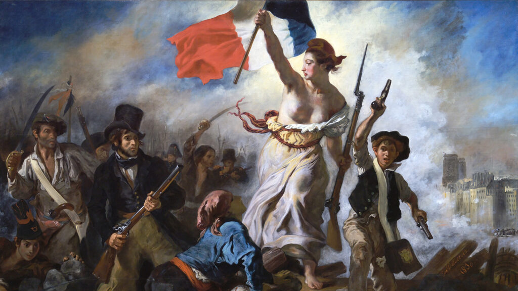 Das berühmte Gemälde zur Französischen Revolution