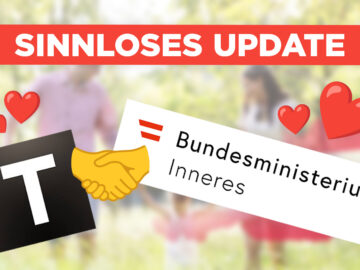 Das Bild zeigt das Logo der Tagespresse und dasLogo des BMI wie sie sich die Hand geben.