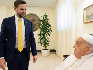 JD Vance zu Besuch beim Papst