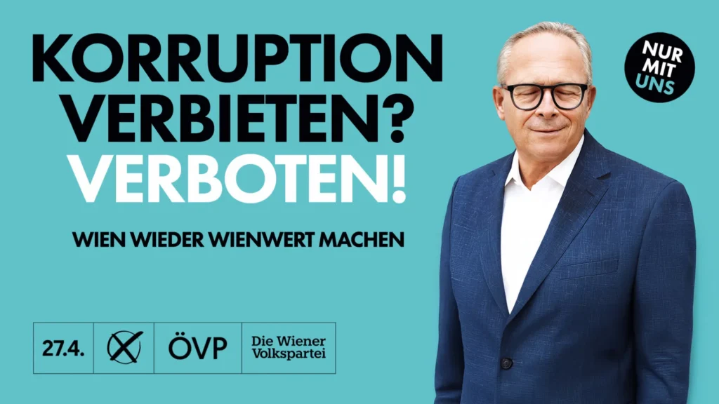ÖVP: Korruption verbieten? Verboten!