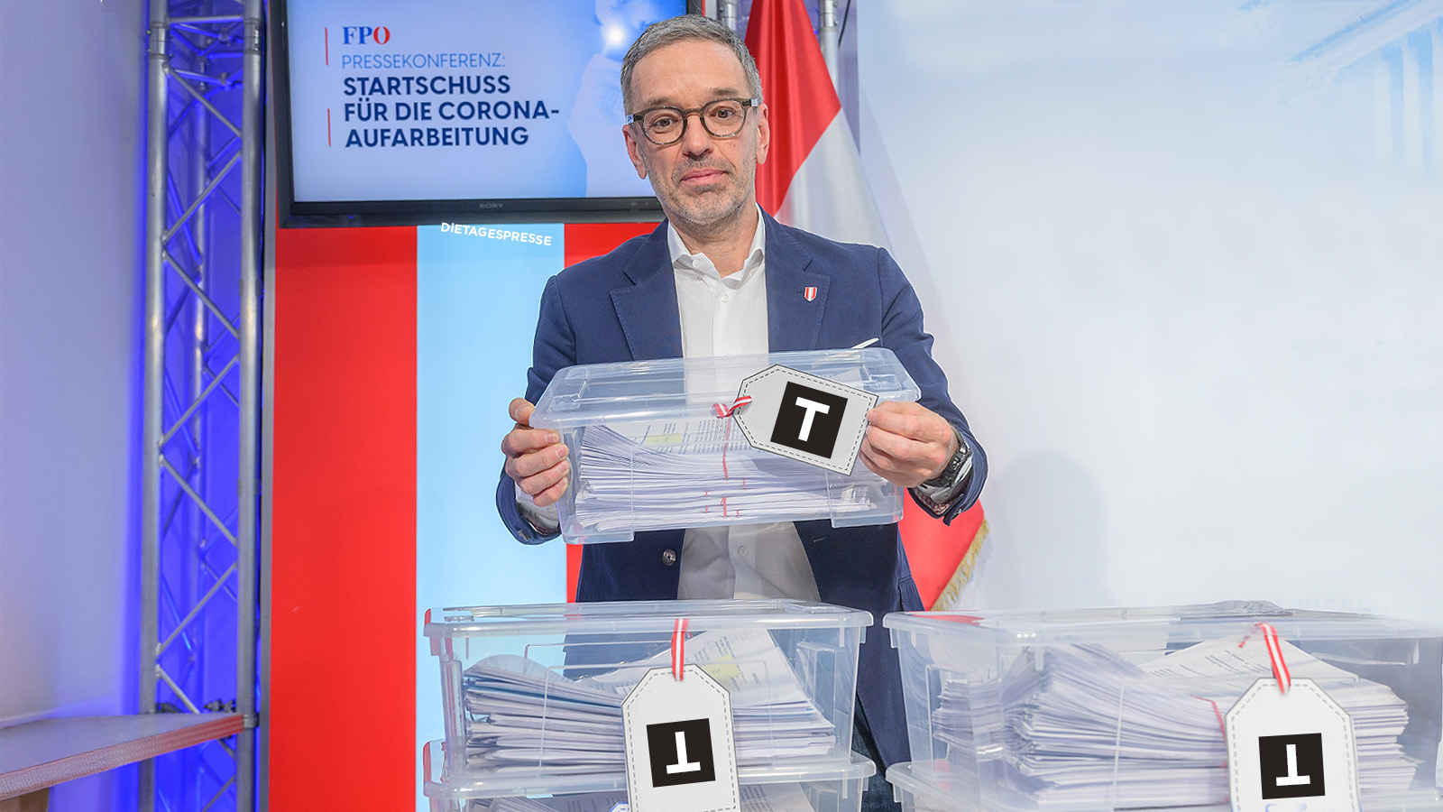 Nach 827 Corona-Anfragen der FPÖ: Tagespresse schickt 827 Anfragen an FPÖ