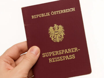Das Bild zeigt den Supersparer Reisepass.