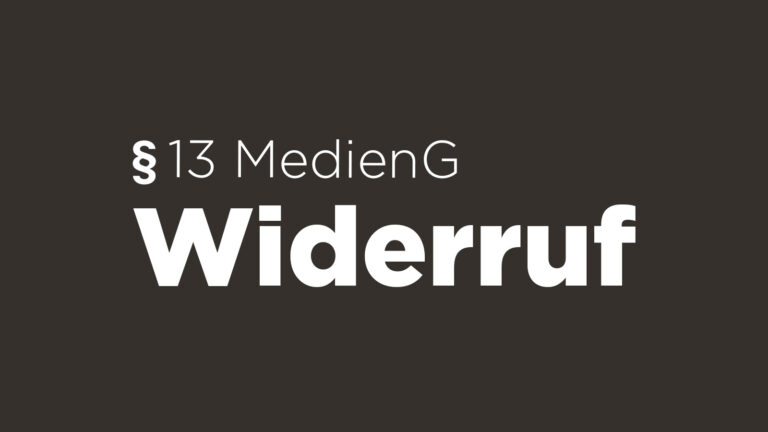 Widerruf