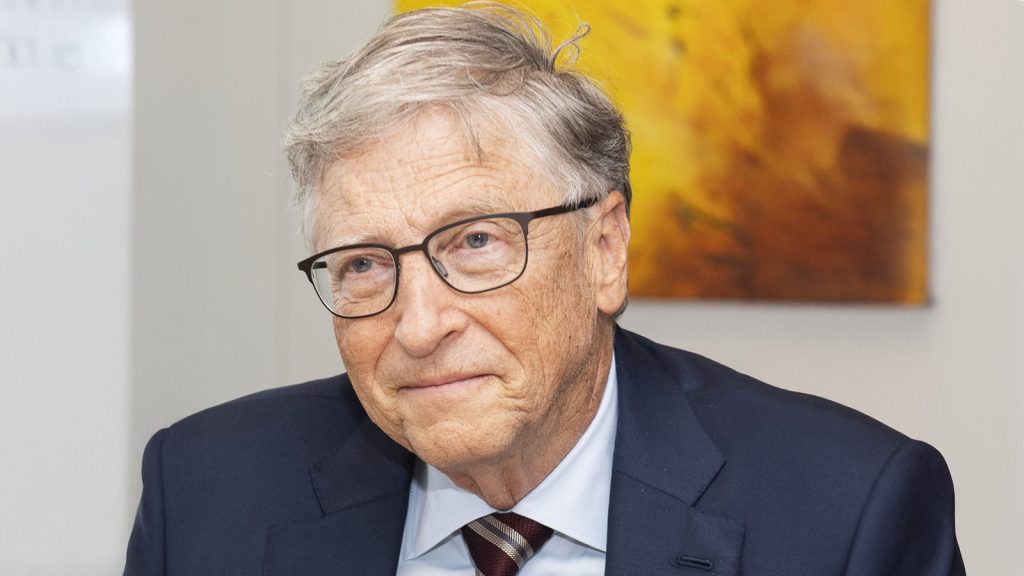 Das Bild zeigt Bill Gates.