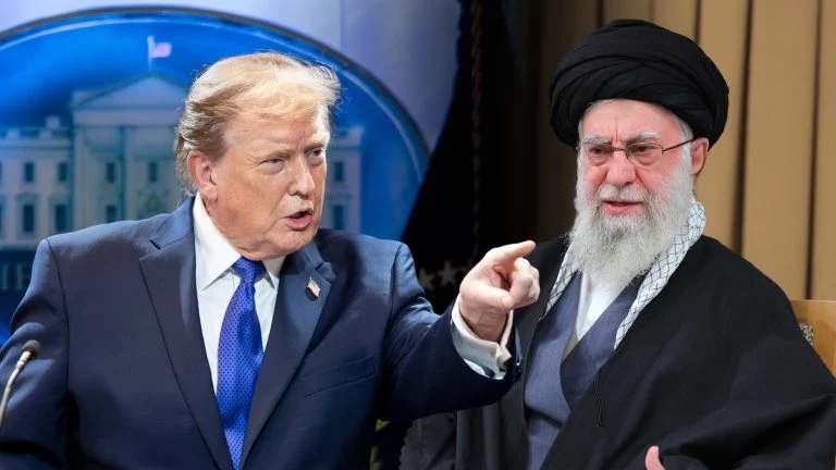 Trump und Khamenei