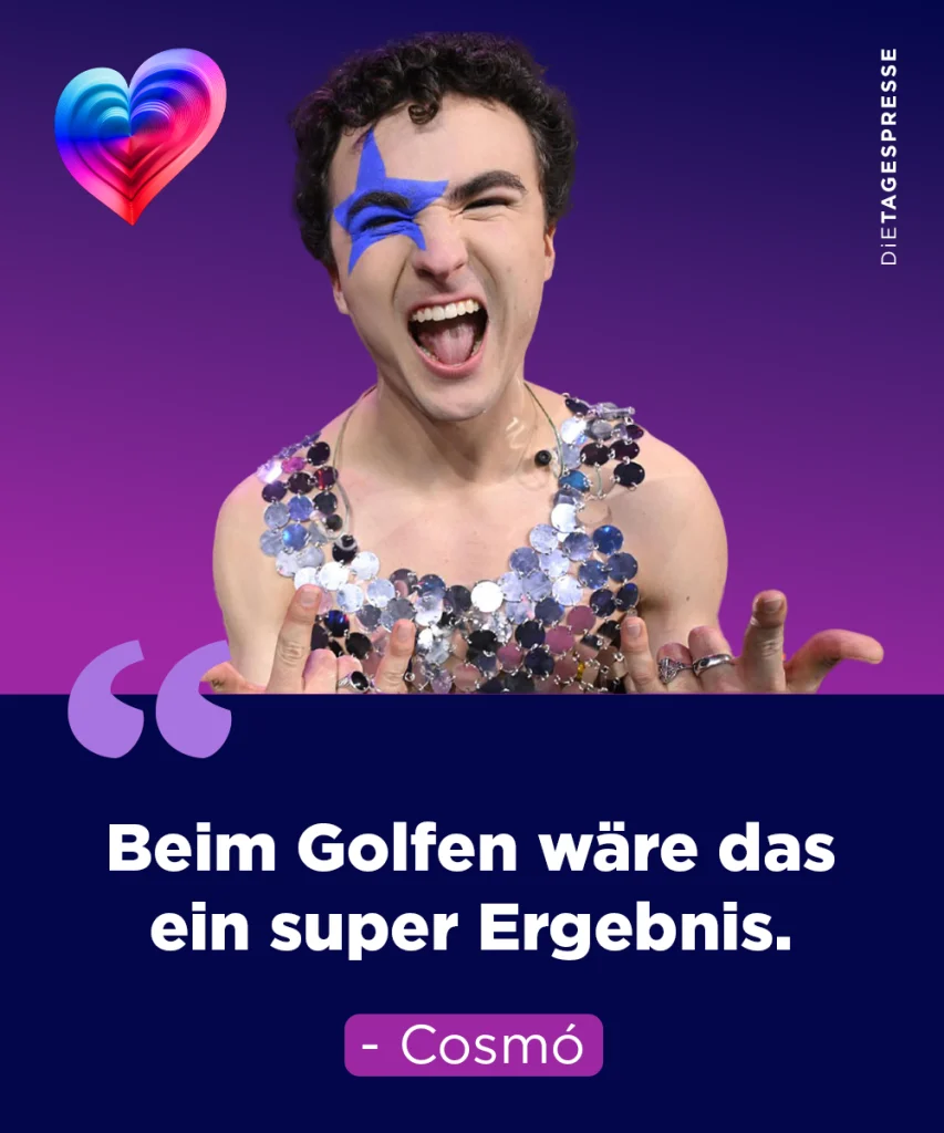 Cosmó: "Beim Golfen wäre das ein super Ergebnis."