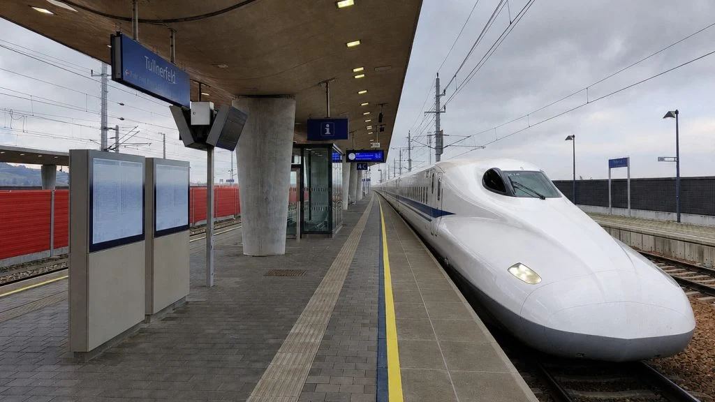 Shinkansen in Tullnerfeld