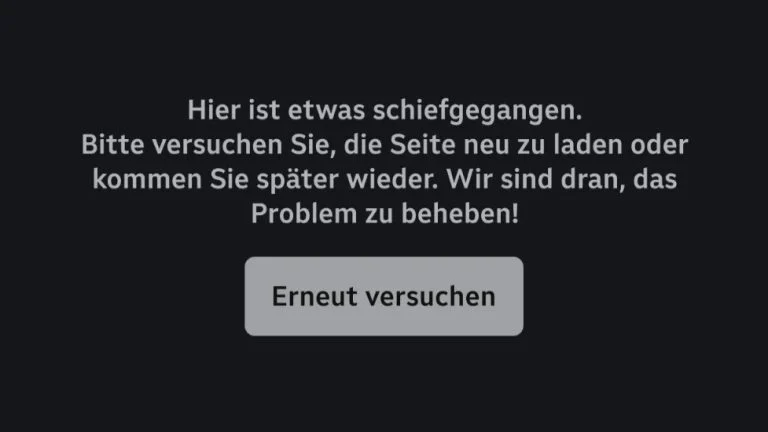 ORF-Meldung über Serverausfall