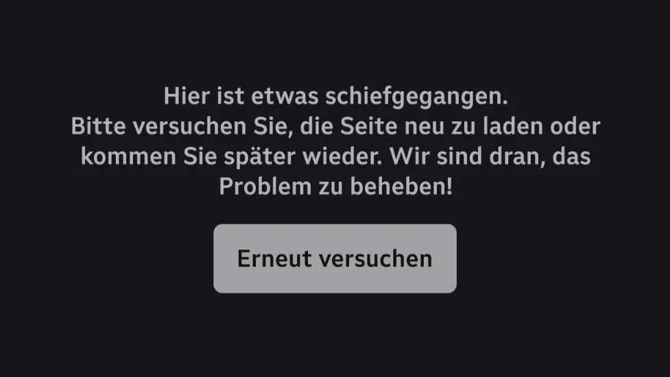 ORF-Meldung über Serverausfall