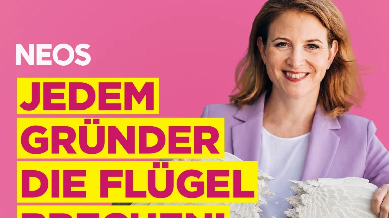 Das Bild zeigt einen Ausschnitt eines Werbe-Sujets.