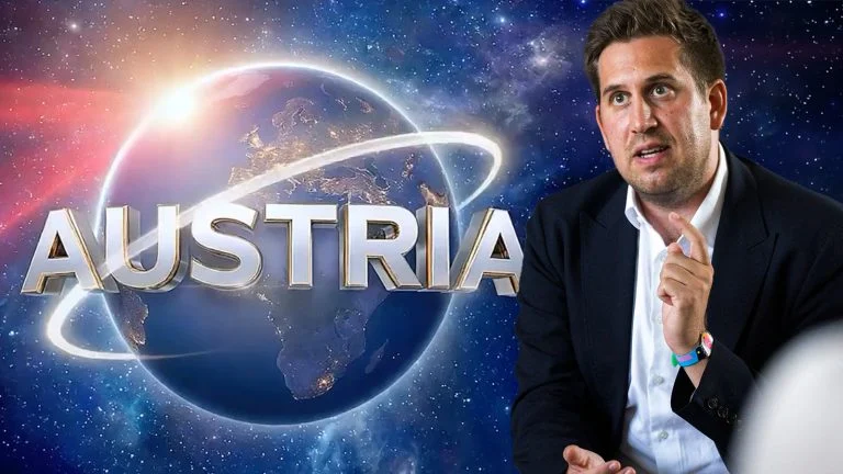 Pröll, daneben Screenshot aus KI-Video