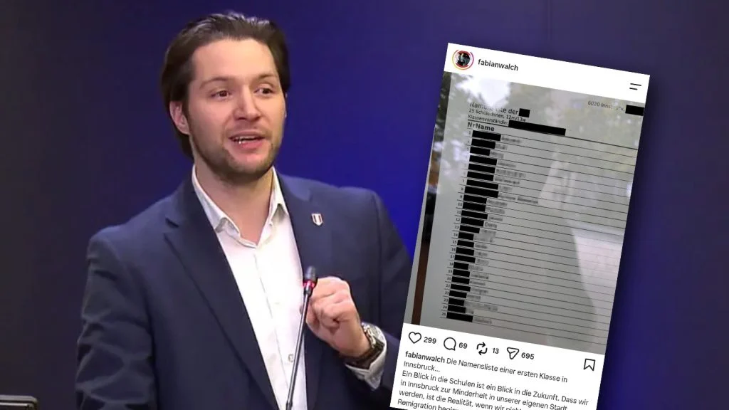 Fabian Walch mit Posting