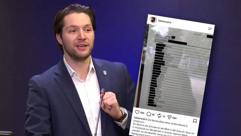Fabian Walch mit Posting