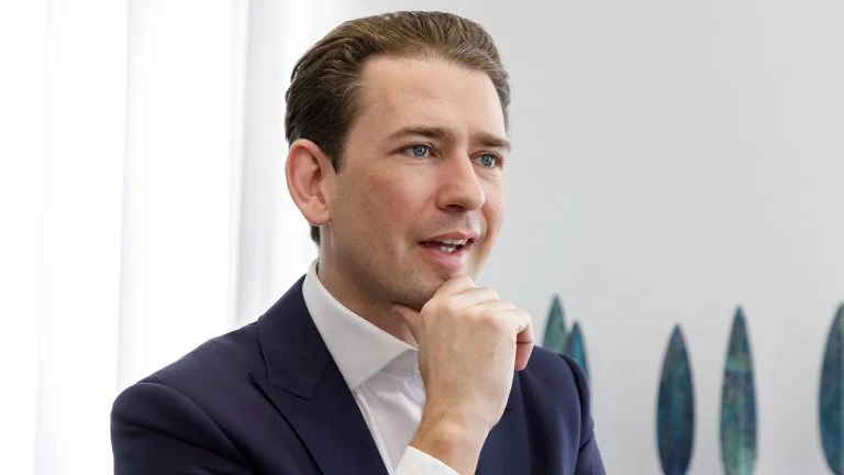 Das Bild zeigt Ex-Kanzler Sebastian Kurz.